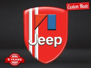 Jeep Automotive Stickers Decals Durable Universal Modern